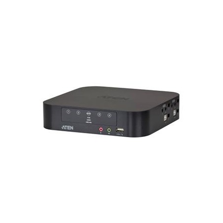 ATEN 4port KVMP HDMI, usb hub, audio