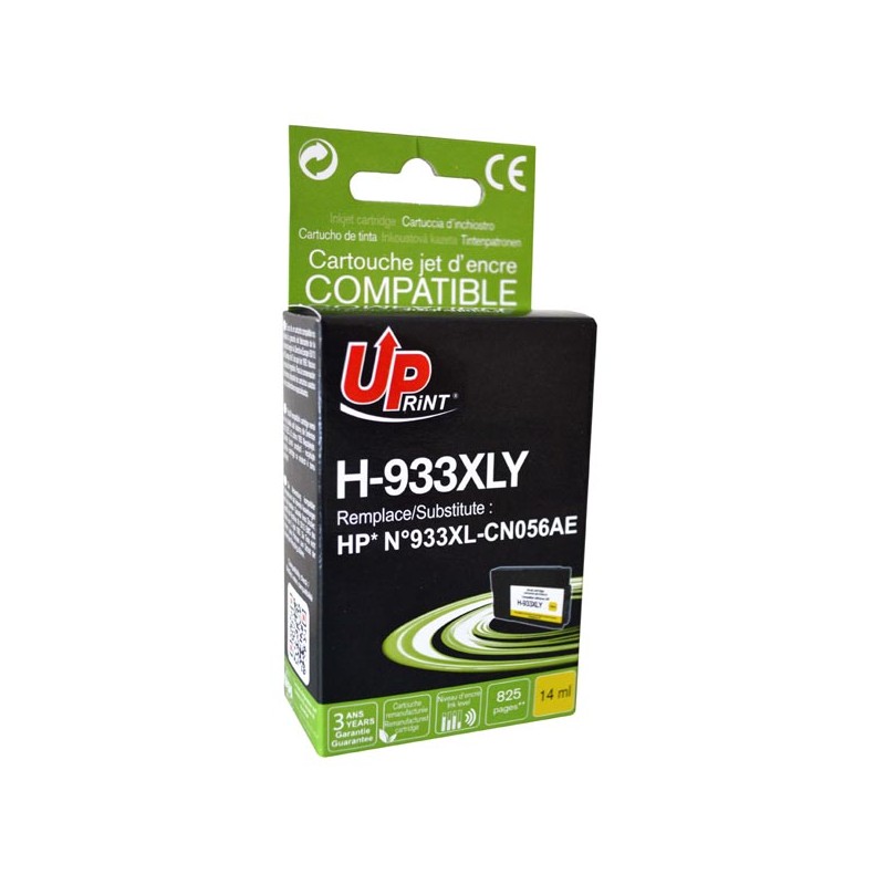 UPrint kompatibilní ink s CN056AE, HP 933XL, H-933XL-Y, yellow, 825str., 14ml