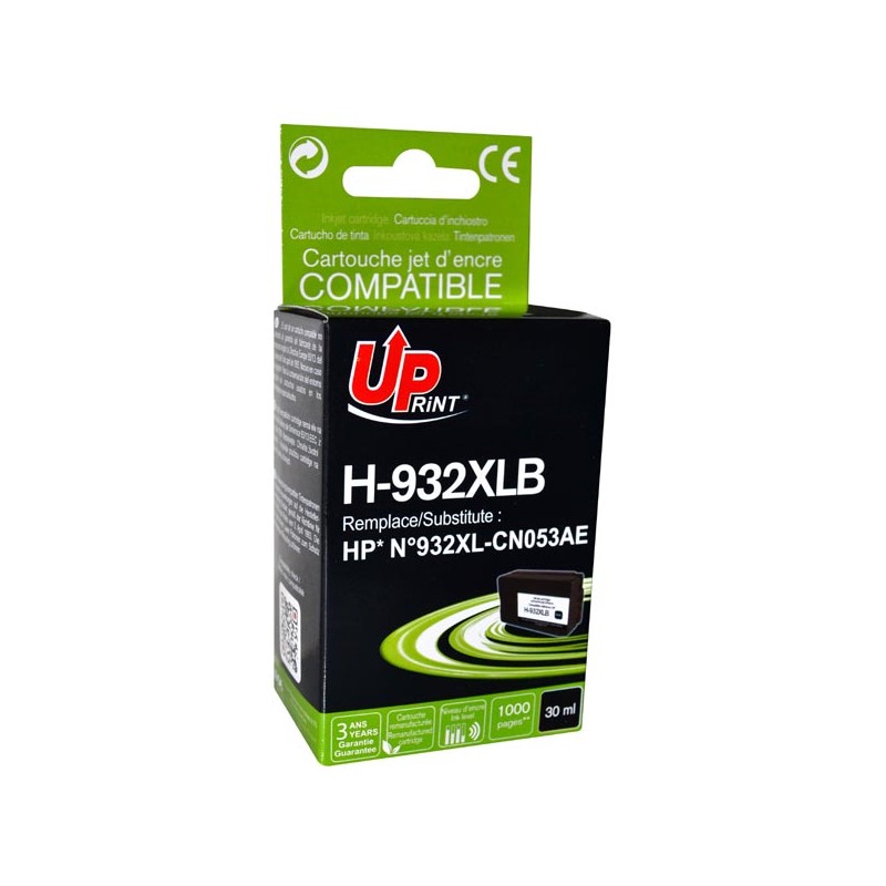 UPrint kompatibilní ink s CN053AE, HP 932XL, H-932-XL, black, 1000str., 30ml