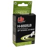UPrint kompatibilní ink s CZ109AE, HP 655, H-655XLB, black, 550str., 20ml