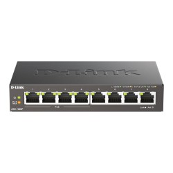 D-Link DGS-1008P 8-port Gigabit Desktop Switch, 4 porty PoE