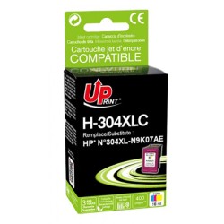 UPrint kompatibilní ink s N9K07AE, HP 304XL, H-304XLC, Tri-color, 400str., 18ml, proks