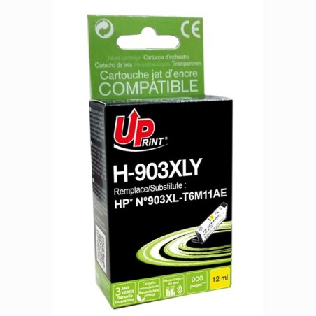 UPrint kompatibilní ink s T6M11AE,T6M12AE, HP 903XL, yellow, 900str., 12ml, high capacity
