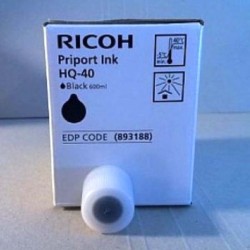 Ricoh originální ink 817225, black, 600