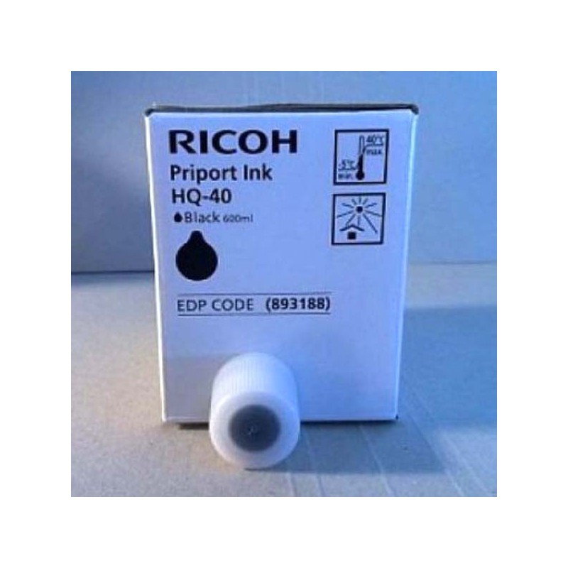 Ricoh originální ink 817225, black, 600