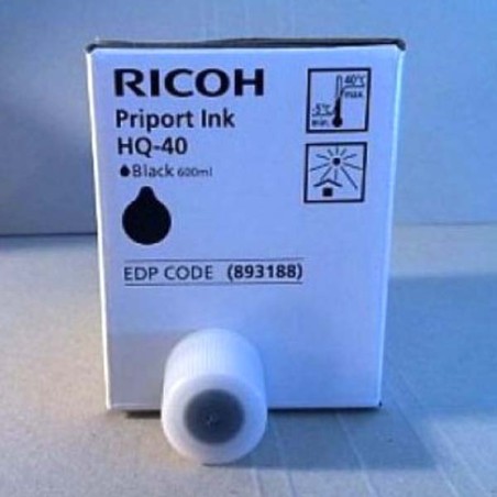 Ricoh originální ink 817225, black, 600