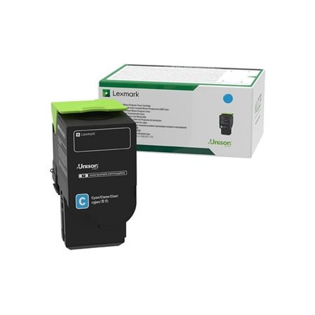 Lexmark originální toner C232HC0, cyan, 2300str., high capacity, return