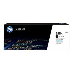 HP 658A Black LaserJet Toner Cartridge (7,000 pages)