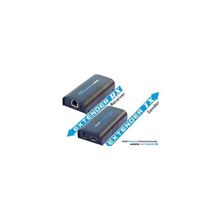 PREMIUMCORD HDMI extender na 120m přes LAN, over IP