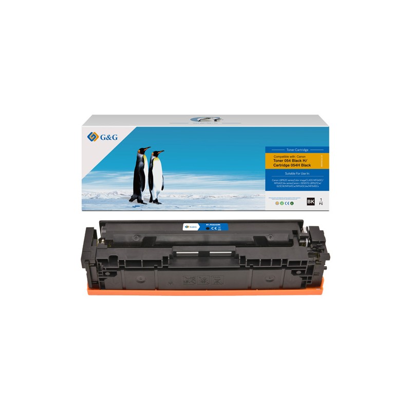 G&G kompatibilní toner s Canon 054HK, NT-PC054XBK, black, 3100str., high capacity