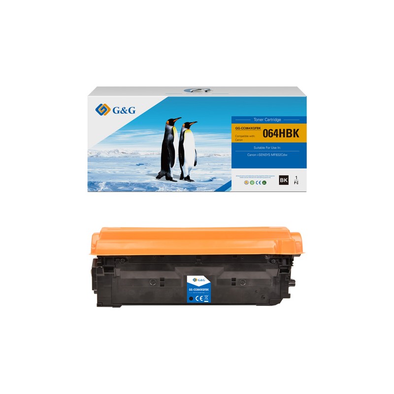 G&G kompatibilní toner s Canon 064 H BK, NT-CC064XQFBK-RC, black, 13400str., high capacity