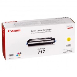Canon originální toner CRG717, 2575B002, yellow, 4000str., DOPRODEJ