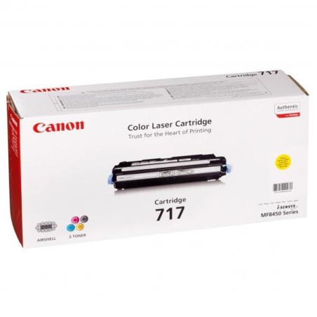 Canon originální toner CRG717, 2575B002, yellow, 4000str., DOPRODEJ