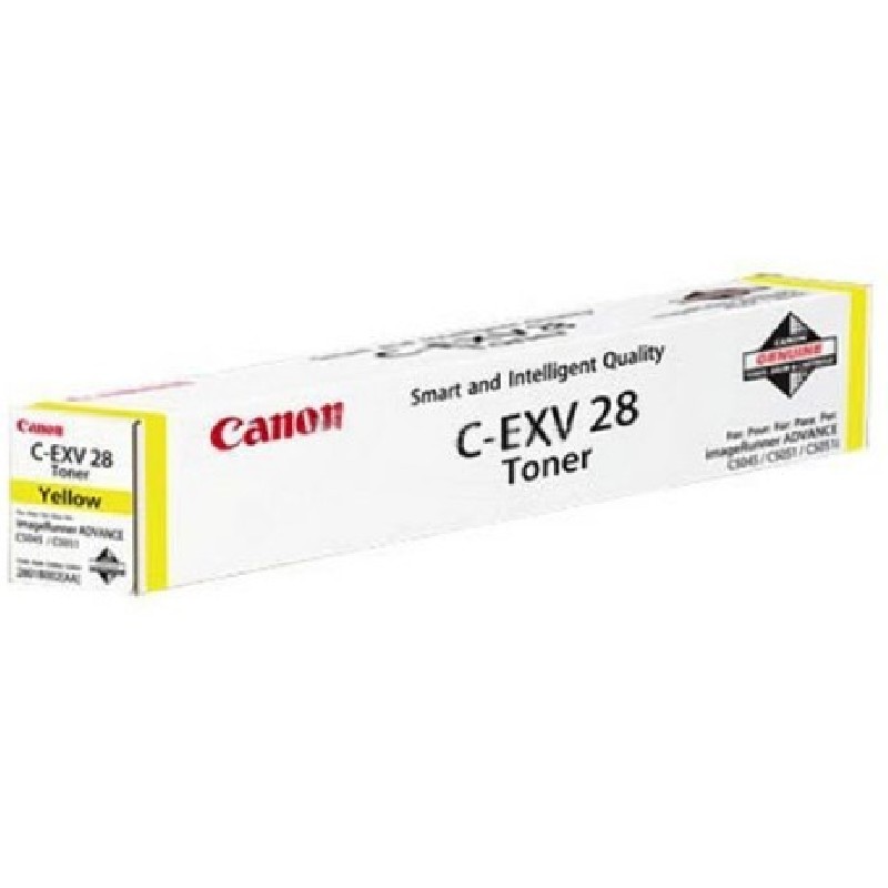Canon originální toner C-EXV28 Y, 2801B002, yellow, 38000str.