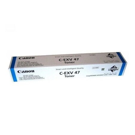 Canon originální toner C-EXV47 C, 8517B002, cyan, 21500str.