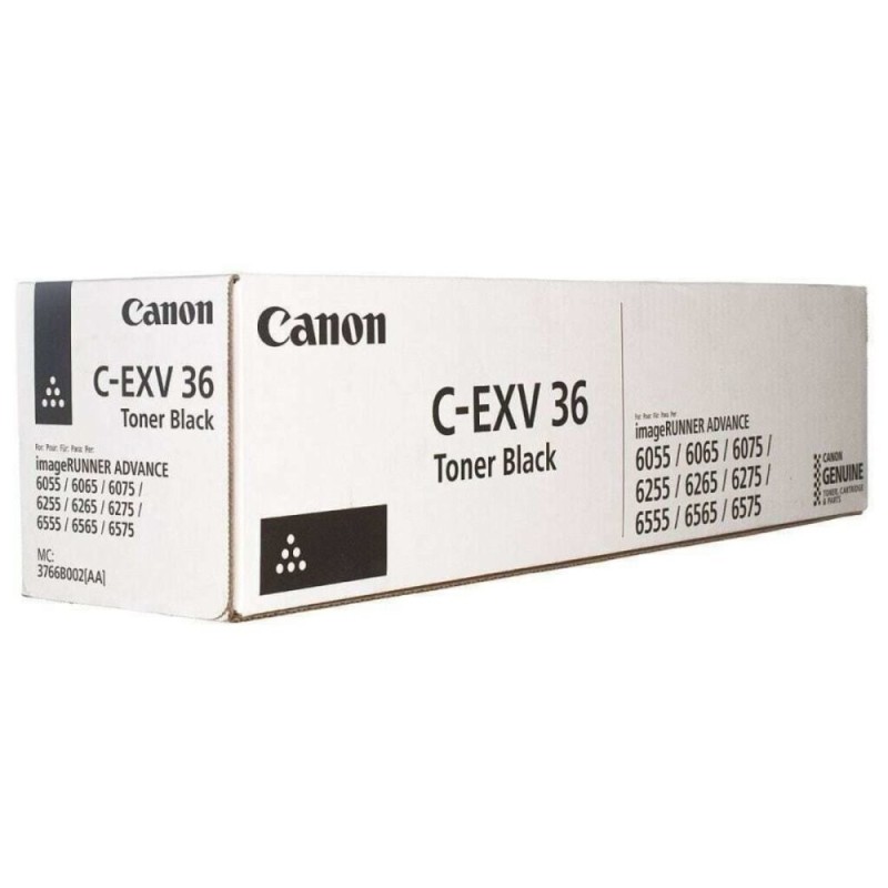 Canon originální toner C-EXV36 BK, 3766B002, black, 56000str.
