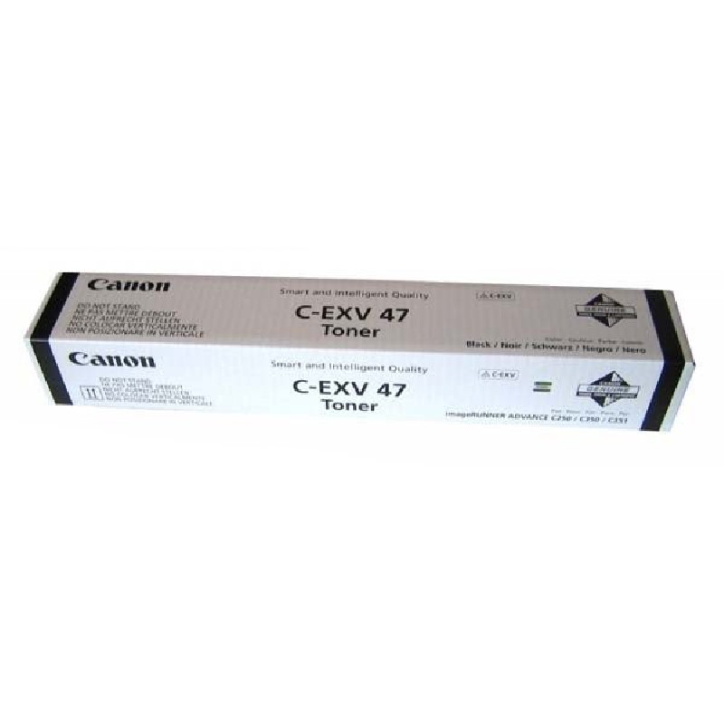Canon originální toner C-EXV47 BK, 8516B002, black, 19000str.