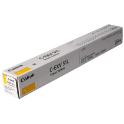Canon originální toner C-EXV51L Y, 0487C002, yellow, 26000str., low capacity