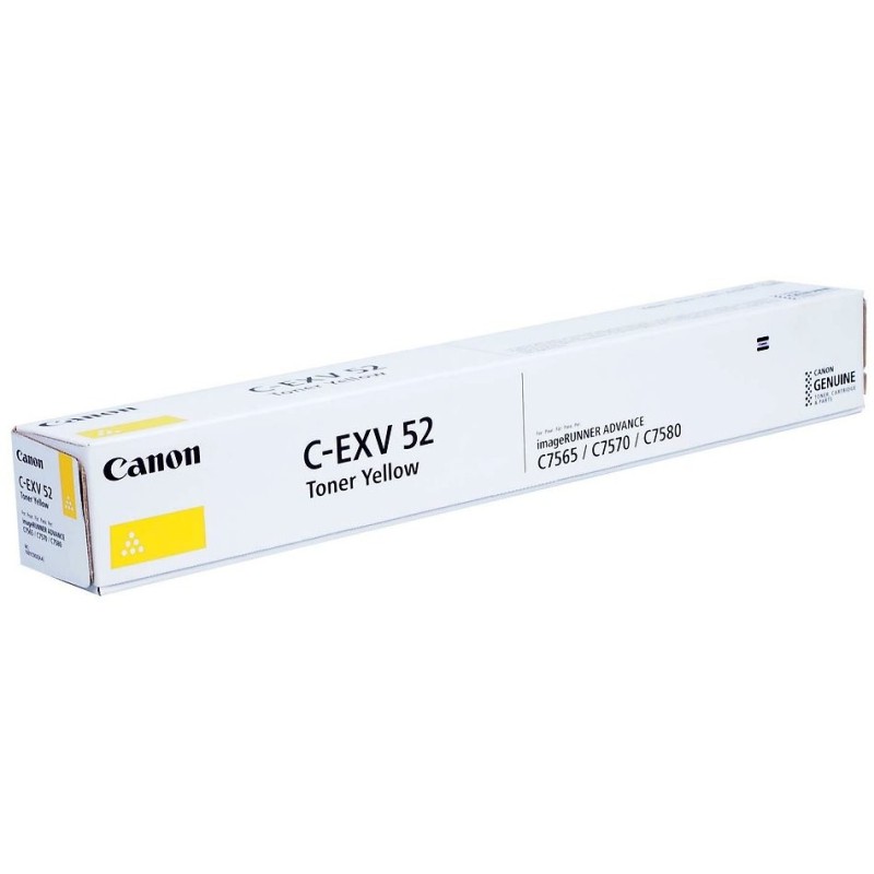 Canon originální toner C-EXV52 Y, 1001C002, yellow, 66500str.