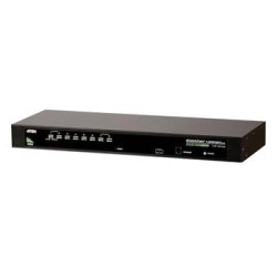 ATEN 8port KVM, PS/2+USB, OSD, rack 19", kombo k.
