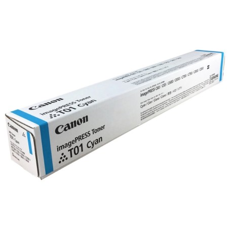 Canon originální toner T01 C, 8067B001, cyan, 39500str.