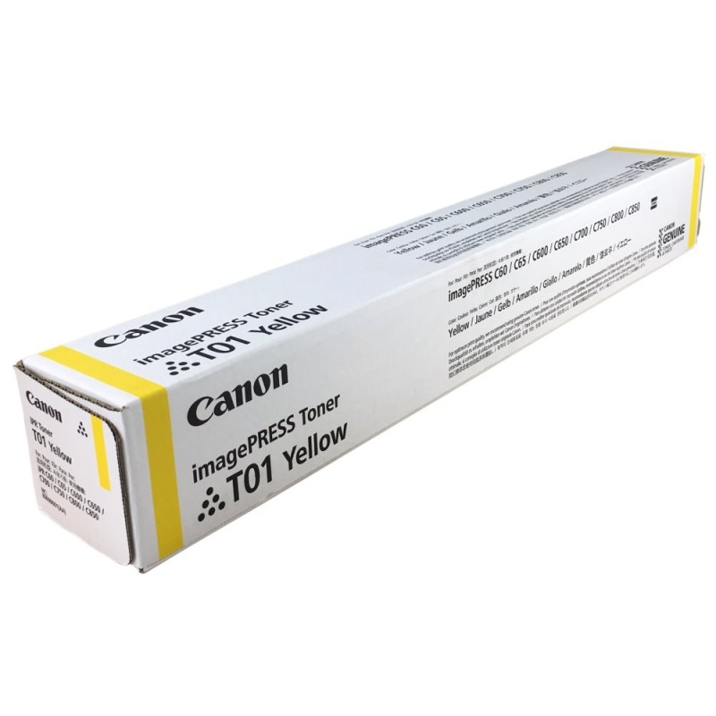 Canon originální toner T01 Y, 8069B001, yellow, 39500str.