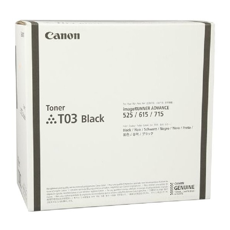 CANON toner T03 BK černý pro imageFORCE 710 series (51 500 str.)