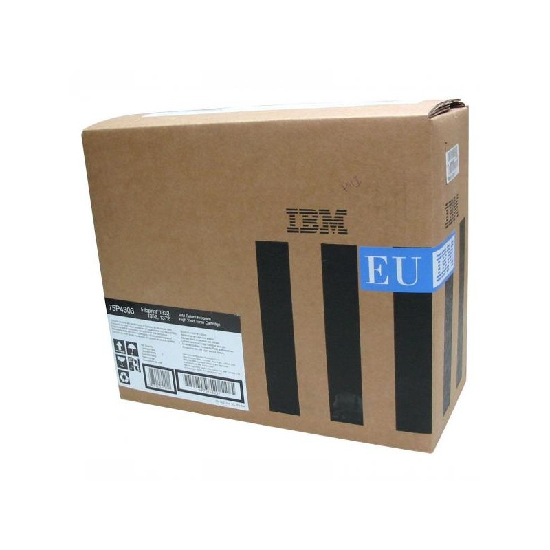 IBM originální toner 75P4303, black, 21000str., return