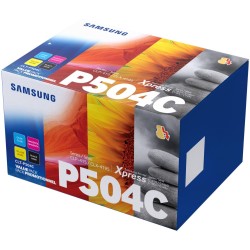 HP originální toner SU400A, CLT-P504C, HP 504S, CMYK, 2500str.