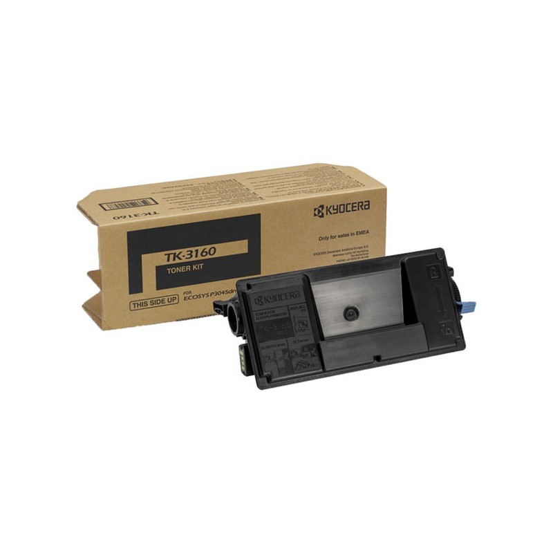 Kyocera originální toner TK-3160, 1T02T90NL0, black, 12500str.