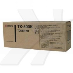Kyocera originální toner TK500K, 370PD0KW, black, 8000str.