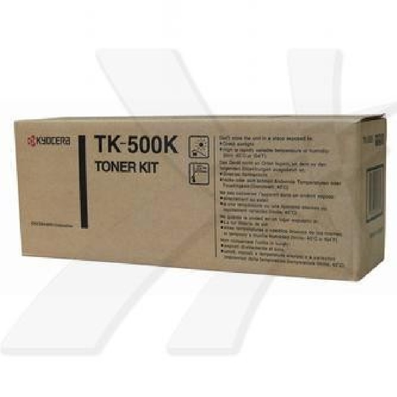 Kyocera originální toner TK500K, 370PD0KW, black, 8000str.