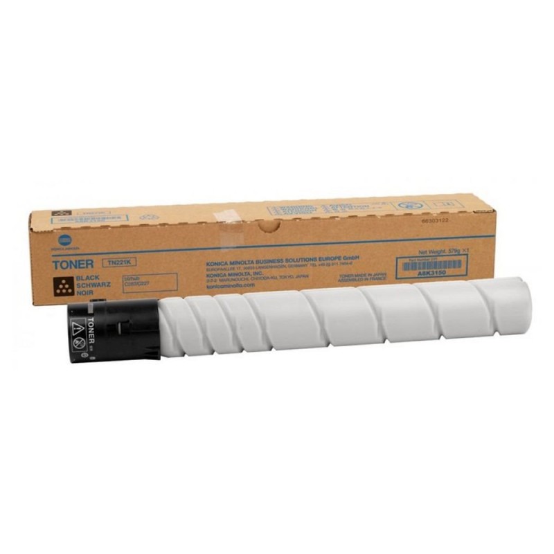 Konica Minolta originální toner A8K3150, TN221K, black, 24000str.