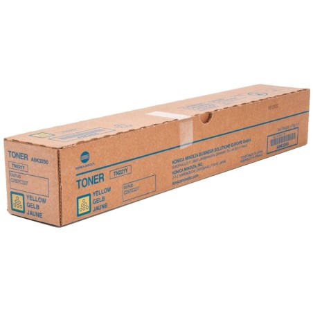 Konica Minolta originální toner TN221Y, A8K3250, yellow, 21000str.