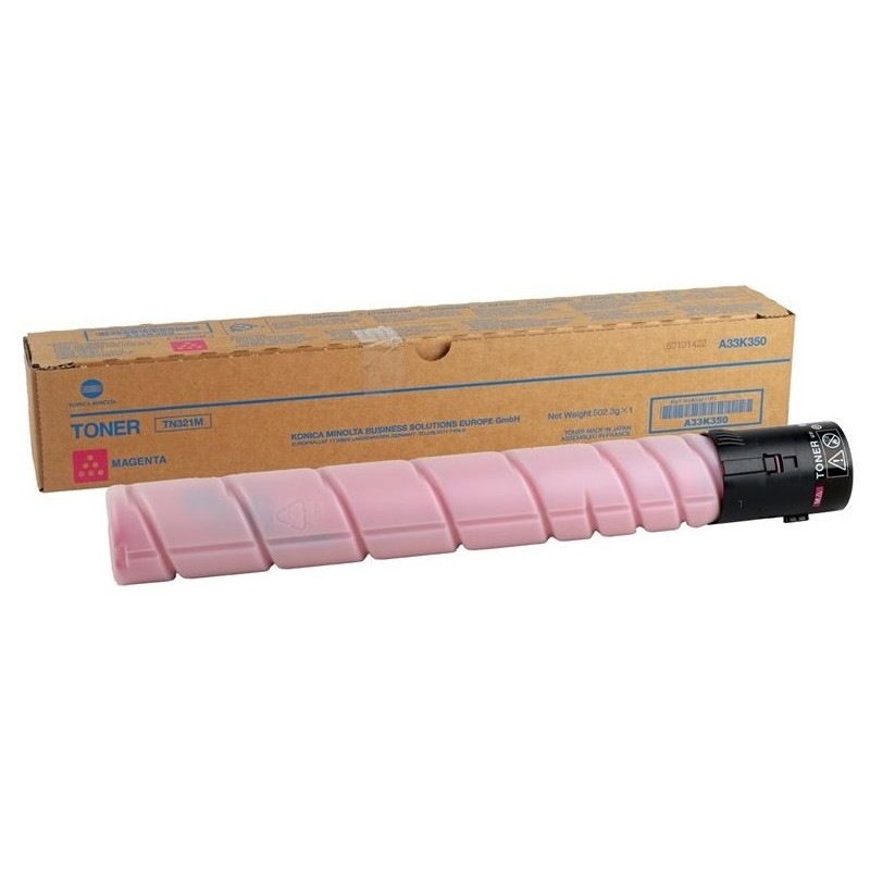 Konica Minolta originální toner TN321M, A33K350, magenta, 25000str.