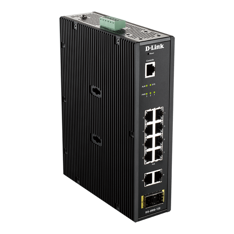 D-Link DIS-200G-12S Industrial L2 smart manage switch