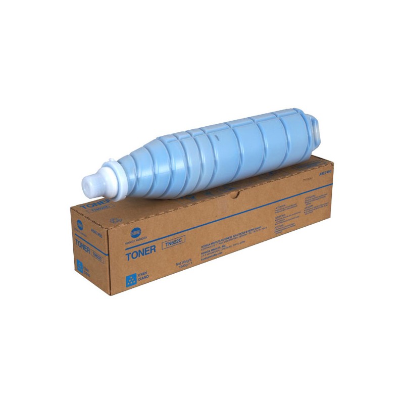 Konica Minolta originální toner A5E7450, TN622C, cyan, 92000str.