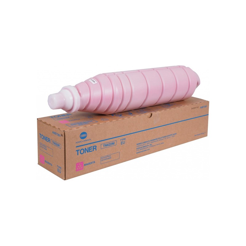 Konica Minolta originální toner A5E7350, TN622M, magenta, 92000str.