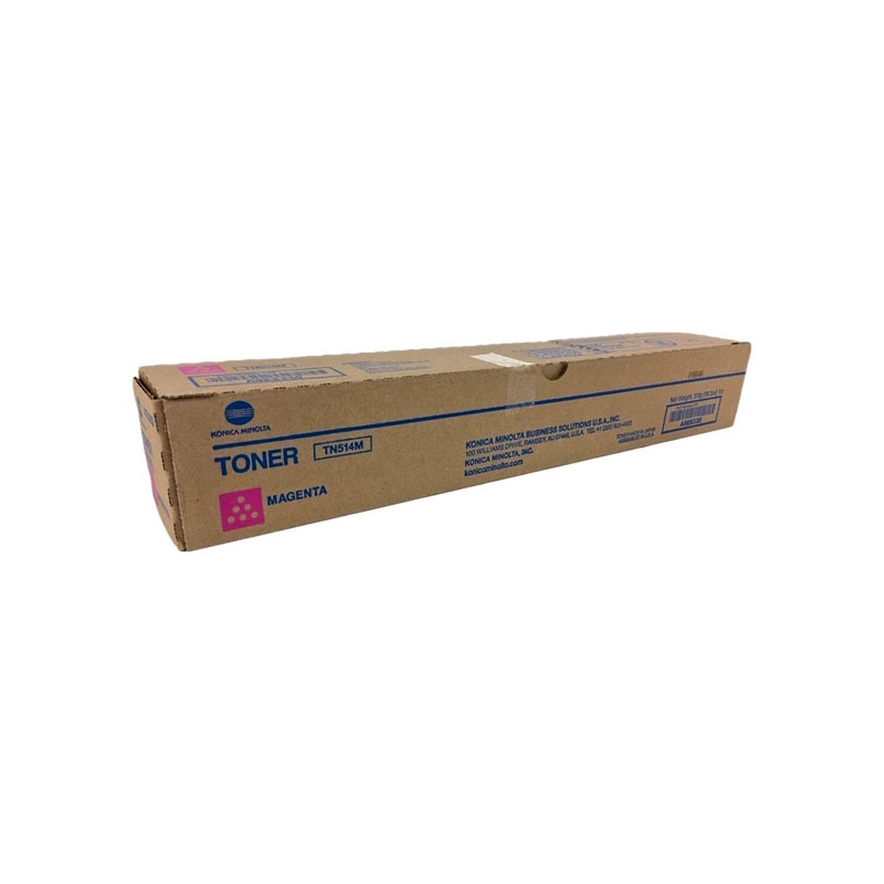 Konica Minolta originální toner TN514M, A9E8350, magenta, 26000str.