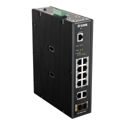 D-Link DIS-200G-12PS Industrial L2 smart manage POE switch