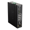 D-Link DIS-200G-12PS Industrial L2 smart manage POE switch