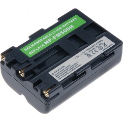 Baterie T6 Power Sony NP-FM500H, NP-FM55H, 1600mAh, 11.5Wh, šedá
