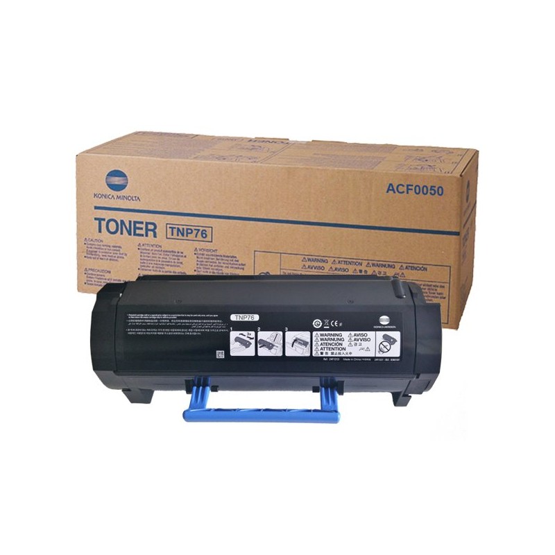 Konica Minolta originální toner ACF0050, TNP76K, black, 12000str.