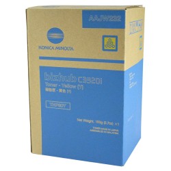Konica Minolta originální toner AAJW252, TNP-80Y, yellow, 9000str.