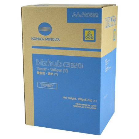 Konica Minolta originální toner AAJW252, TNP-80Y, yellow, 9000str.