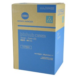 Konica Minolta originální toner AAJW452, TNP-80C, cyan, 9000str.