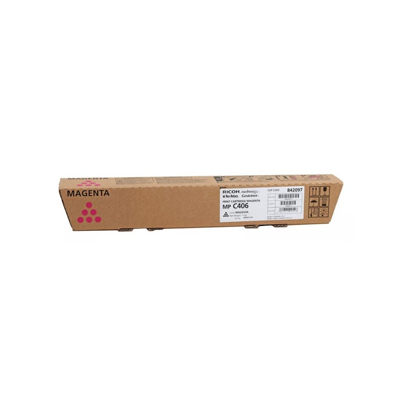 Ricoh originální toner 842097, magenta, 6000str.
