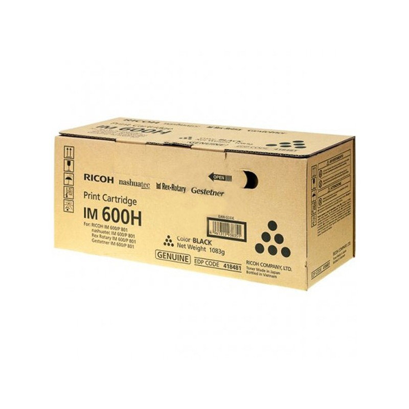 Ricoh originální toner 418481, black, 40000str.