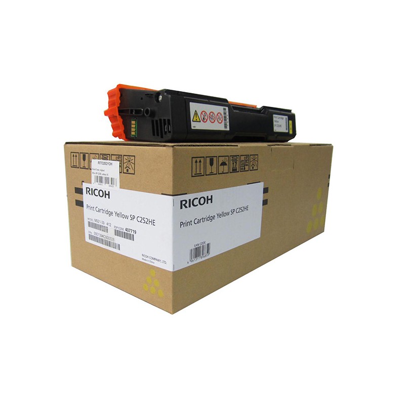 Ricoh originální toner 407719, 407656, yellow, 6000str.