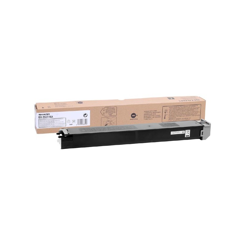 Sharp originální toner DX-25GTBA, black, 20000str.